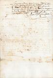 Document (Obligation de 1510 livres par Séraphin Marganne de Lavaltrie en faveur de Charles Bazire, receveur général du domaine royal)