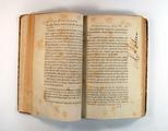 Livre (La politique d'Aristote, ou, La science des gouvernemens (Tome II)). Intérieur de l'imprimé avec signature