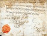 Document (Congé de traite au sieur d'Argenteuil pour le Témiscamingue et l'Abitibi)