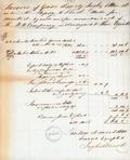 Document (Invoice of goods shipped to Montreal for the North West Co. by Inglis Ellice and Co)