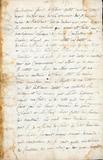 Document (Protestation de l'abbé Gervais Lefebvre, au sujet de sa démission de curé de Batiscan, demandée par l'évêque de Samos, coadjuteur de Québec)
