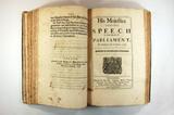 Livre (His Majesties gracious speech to both Houses of Parliament, on Monday the 28th of January, 1677-8). Page de titre