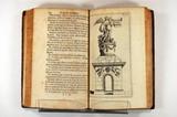 Livre (L'art des emblèmes). Intérieur de l'imprimé et illustration