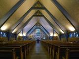 Église des Saints-Martyrs-Canadiens. Vue intérieure