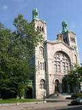 Église de Saint-Charles-Borromée. Vue avant