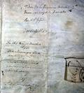 Document (Concession aux Jésuites de la seigneurie de Notre-Dame des Anges à la rivière St-Charles)