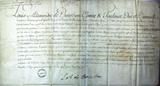 Document (Commission de procureur du Roi à Québec à Pierre André de Leigne pour les causes de la marine)