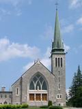 Église de L'Assomption-de-la-Bienheureuse-Vierge-Marie. Vue avant