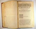 Livre (Les oeuvres de Me René Choppin... (Tome V)). Page de titre
