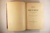 Livre (Journal du marquis de Montcalm durant ses campagnes en Canada de 1756 à 1759 (Ex. I)). Page de titre