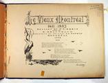 Livre (Le Vieux Montréal, 1611-1803). Page de titre