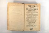 Livre (Oeuvres complettes de Démosthène et D'Eschine : traduites en fran&#263;ais, avec des remarques sur les harangues et plaidoyers de ces deux orateurs, précédées d'un discours préliminaire... (Tome II))