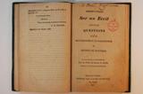 Brochure (Observations sur un écrit intitulé Questions sur le gouvernement ecclésiastique du district de Montréal). Page de titre avec note manuscrite