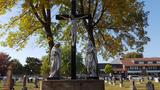 Calvaire du cimetière de Sainte-Hélène-de-Breakeyville