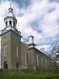 Église de Sainte-Anne-de-Ristigouche (détruite). Vue latérale