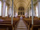 Église de Sainte-Anne-de-Ristigouche (détruite). Vue intérieure