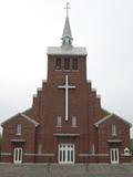 Église de Sainte-Brigitte. Vue avant