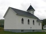 Église Mann Settlement United Baptist. Vue arrière