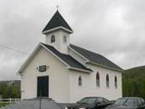 Église Mann Settlement United Baptist. Vue avant