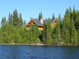 Chalet Antoine-Dubuc. Vue d'angle