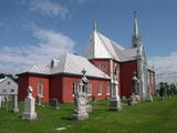 Église de Sainte-Emmélie. Vue latérale