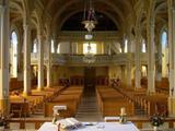 Église de Saint-Flavien. Vue intérieure