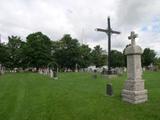 Cimetière de Sainte-Agathe-de-Lotbinière. Vue d'ensemble