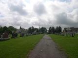 Cimetière de Saint-Edmond-de-Val-Alain. Vue d'ensemble