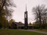 Église de Saint-Jean-Gualbert. Vue latérale