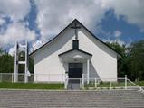 Chapelle de Notre-Dame-du-Lac-Poulin. Vue avant