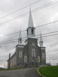 Église de Saint-Côme-Linière. Vue latérale