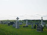 Cimetière de Saint-Évariste-de-Forsyth. Vue d'ensemble