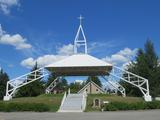 Autel en plein air de Saint-Gédéon-de-Beauce. Vue avant