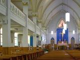 Église de Saint-Théophile. Vue intérieure