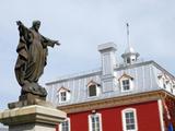 Vue sur la partie mansarde de l'école de l'Étincelle