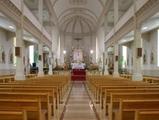 Église de Saint-Nérée-de-Bellechasse. Vue intérieure