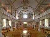 Église de Saint-Nérée-de-Bellechasse. Vue intérieure