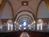 Église de Saint-Camille-de-Lellis. Vue intérieure