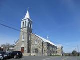 Église de Sainte-Justine. Vue d'angle