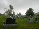 Cimetière de Sainte-Justine. Vue d'ensemble