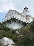 Phare des Îles-du-Pot-à-l'Eau-de-Vie. Vue de détail