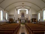 Église de Sainte-Euphémie. Vue intérieure