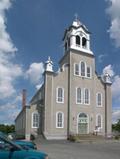 Église de Saint-Charles-Borromée. Vue avant