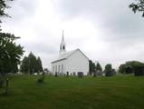 Cimetière de l'église Candlish United Church. Vue d'ensemble