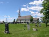 Cimetière de Saint-Adrien. Vue d'ensemble