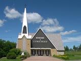 Église de Saint-Jean-de-Brébeuf. Vue avant
