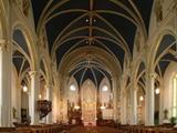 Église de Saint-Henri. Vue intérieure