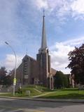 Église de Saint-Vincent-Marie-Strambi. Vue avant