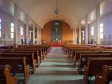 Église de Sainte-Gertrude. Vue intérieure