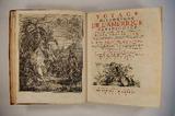 Livre (Voyage historique de l'Amérique méridionale fait par ordre du roi d'Espagne par Don George Juan, commandeur d'Aliaga dans l'ordre de Malthe, et commandant de la Compagnie des gentils-hommes gardes de la marine et par Don Antoine de Ulloa, lieutenant de la même compagnie, tous deux capitaines de haut-bord de l'armée navale du roi d'Espagne, membres des sociétés royales de Londres et de Berlin, & correspondans de l'Académie des sciences de Paris : ouvrage orné des figures, plans et cartes nécessaires et qui contient une histoire des Yncas du Pérou, et les observations astronomiques & physiques, faites pour déterminer la figure et la grandeur de la terre (Tome II)). Intérieur de l'imprimé